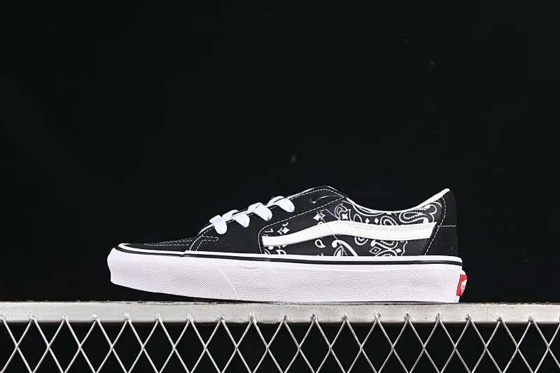 All categories Vans Vans series Vans Low Vans low-top Vans Sk8-Low Vans cashew flower non-slip casual skateboard shoes VN0A4UWI5MW